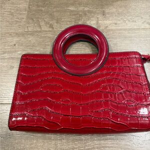 Crocodile-Style Purse
